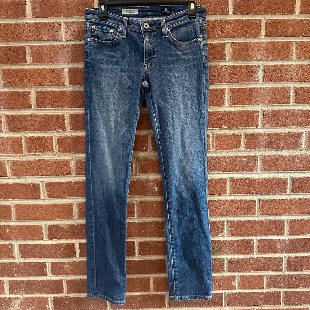 AG‎ Adriano Goldschmeid Stevie Slim Straight Leg Jeans 28